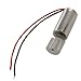 25Pcs Silver Tone Metal Linkage Stoppers 1.8 x 0.8mm for Steel Wire