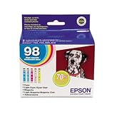 Epson T098920 - T098920 (99) Claria High-Yield Ink, 5/Pack, Assorted-EPST098920