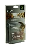 TDK 1.4GB DVD-RW  Armor Plated, (3 pack)