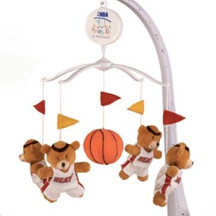 Miami Heat Musical Baby Crib Mobile