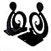 Bellaa 20379 Musical Note Bookends Pair of Treble Clef Musical Note
