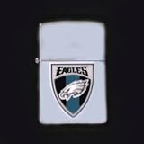 NFL Chrome Zippo Lighter - Philadelphia Eagles