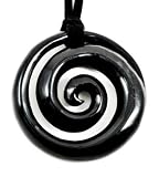 Spiral Pendant Organic Jewelry of Bali BalineseOrganicJewelry.com