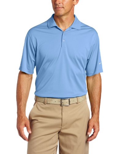 Nike Golf Men's Stretch UV Tech Polo ( Valor Blue/White,  Medium) On Sale