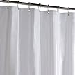 10G No More Mildew Shower Curtain Liner - White