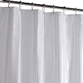 10G No More Mildew Shower Curtain Liner - White