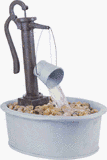 Outdoor Living : Sunterra LLC 430604I Antique Pump Fountain