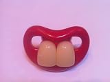 from DUMMY SOOTHER PACIFIER BABY DUMMY SOOTHER PACIFIER FUNNY TEETH NOVELTY (Model d-n2-t)