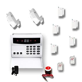 AAS 100 Wireless Home Security Alarm System Pet Immune DIY (R) by AAS