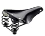 Brooks Saddles Flyer S Bicycle Saddle (Women's, Black Steel Rails, Black)
