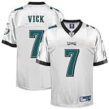 Reebok Michael Vick Philadelphia Eagles White Authentic Jersey Size 52