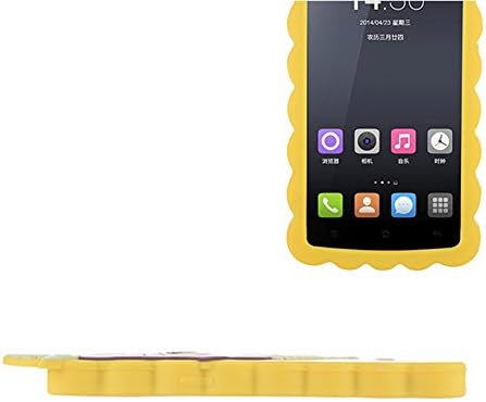 Smartmo(TM)Soft silicone Lovely girl Cartoon characters Case for OenPlus One Case Comfortable Feel (red melon)