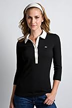 3/4 Sleeve Pique Modal Contrast Polo