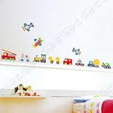 Transportation - Wall Decals Stickers Appliques Home Decor