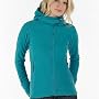 Bench Womens Ninja Asymmetric Zip Hoody Green