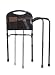 Standers Stander Bed Support Handle With Mobility Arm & Pocket Organizer, Metallic Black, Universal