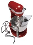  : KitchenAid KP26M1XRC Professional 600 Series 6-Quart Stand Mixer, Red Cayenne