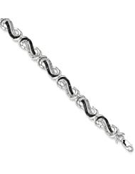 Sterling Silver Diamond Bracelet, Best Quality Free Gift Box Satisfaction Guaranteed