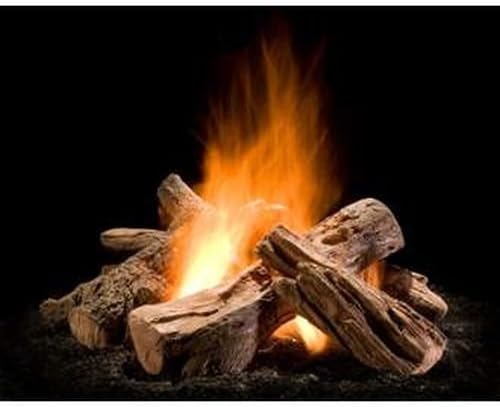 Wilderness Split Outdoor Gas Firepit Logs - 30"