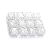 3 PCS Green Ice Cube LED Tea Light for Wedding Party Christmas