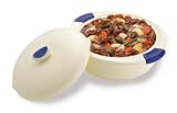 ThermaWare 4.5-Quart Large Insulated Food Server with Stainless Steel Insert