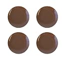 BIA Cordon Bleu Malibu Coupe Salad Plates, Set of 4, Espresso
