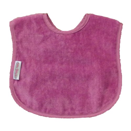 Silly Billyz Organic Cotton Bib, Plum, 3 mos - 3 yrs