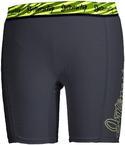 Intensity Women's Low Rise Sliding Short N5000W (Black/Optic/Zebra, Small)