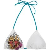 SPLIT City Of Angels Womens Swimsuit Top - White