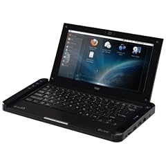 Hercules eCaf� EX HD 25,6 cm (10,1 Zoll) Netbook (ARM Cortex A8, 512 MB RAM, 16 GB Flashspeicher, 6800 mAh,  Linux) schwarz