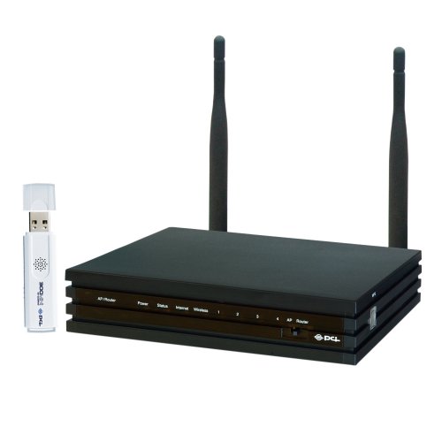 PLANEX iPhone 3G対応 11n/g/b対応 300Mbps 無線LANルータ&無線LAN USBアダプタセット MZK-W300NHPU