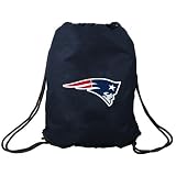 New England Patriots Navy Blue Nylon Drawstring Backpack