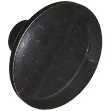 DimcoGray Black Phenolic Push-Pull Knob Female, Brass Insert: 10-24" Thread x 5/16" Depth, 1-13/16" Diameter x 1-3/16" Height x 5/8" Hub Dia x 7/8" Hub Length (Pack of 10)