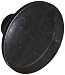 DimcoGray Black Phenolic Push-Pull Knob Female, Brass Insert: 10-24