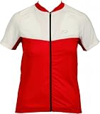 PROTECTIVE Dore Blanc/Rouge Maillot sport jersey pour vélo Femme MC