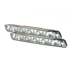 FK Automotive FKXLDL010113 LED Tagfahrlicht mit Standlichtfunktion universal, chrom, mit 18 Hochleistungs-LED je Seite, 12V