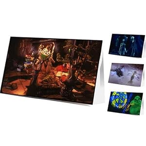 Neca Nightmare Before Christmas Greeting Card Set of 12 4 Designs