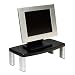3M MS90B Extra Wide Adjustable Monitor Laptop Stand with Adjustable Height 2.5 to 15cm and Supports up to 18.2 Kg (40 lbs) - 20 x 12 x 5.8 inch