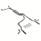 Flowmaster 17406 Cat-back System - Dual Rear/Side Exit - American Thunder - Moderate Sound