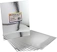 Hygloss Mirror Board, 8.5 by 11-Inch, Silver, 10-Pack