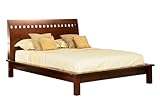 IMAGE OF Modus Furniture Nevis King Veneto Low Profile Bed, Spice