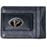 NFL Atlanta Falcons Leather Money Clip & Card Holder