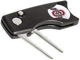 Ohio State Buckeyes Spring Action Divot Tool W/ Ball Marker - NCAA College Athletics