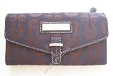 Etienne Aigner Black Espresso Logo Checkbook Clutch Reviewed