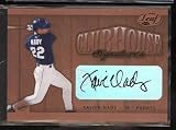 Xavier Nady Autograph 2002 Donruss Leaf Clubhouse Signatures No Card # Certified Autograph #133/200 Chicago Cubs