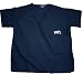 Available Sizes: S, M, L, XL, 2XL Medical Scrubs V-Neck Design + Set-In Sleeves Breast Pocket, Brushed Poplin Fabric Perfect for casualwear, medicalwear, sleepwear, or workoutwear!