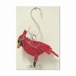 Beaded Beadworx Red Cardinal Grass Roots