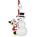 Disney Minnie Mouse with Snowman Ornament