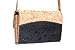 corature Chic Cork Handbag with Detachable Shoulder Strap. Vegan