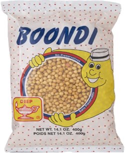 Boondi or Lentil Balls for Yogurt -14 oz. - 6 Packages by Boondi Balls